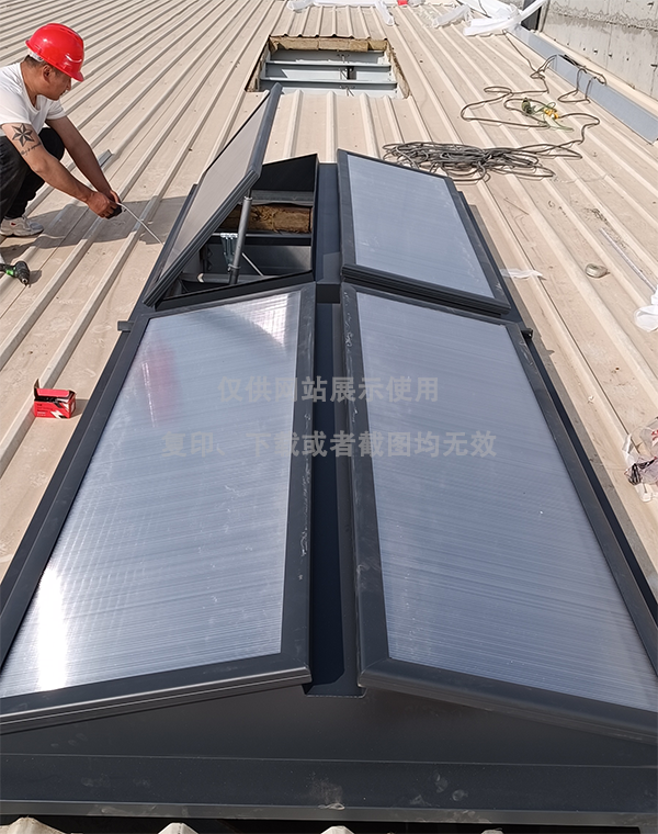 兰州王老吉生产车间佳县排烟天窗