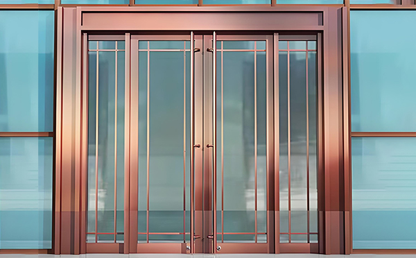 佳县玻璃地弹门