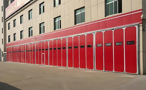 佳县工业折叠门