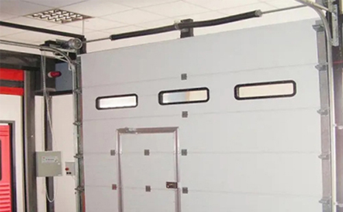 佳县工业提升门的安装方法