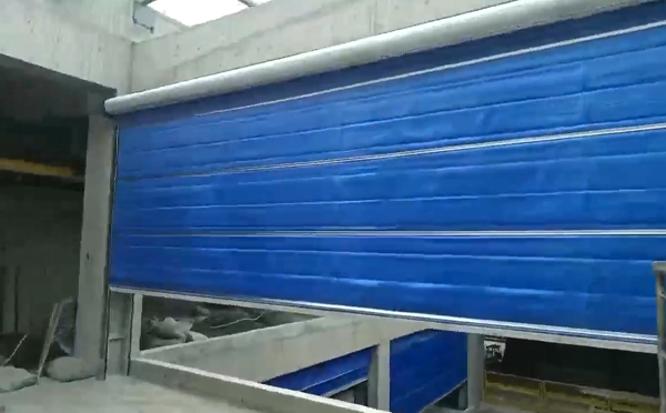 大型物流园区完成佳县防火门整体安装工程